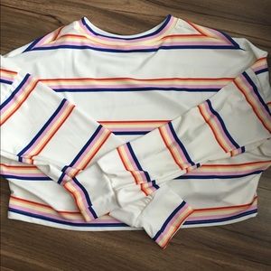 Multicolour crop top